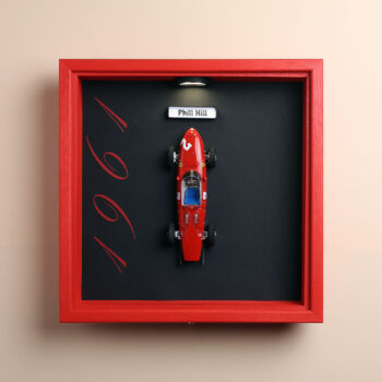 Cuadro iluminado Ferrari 156 F1 Shark Nose de Phil Hill